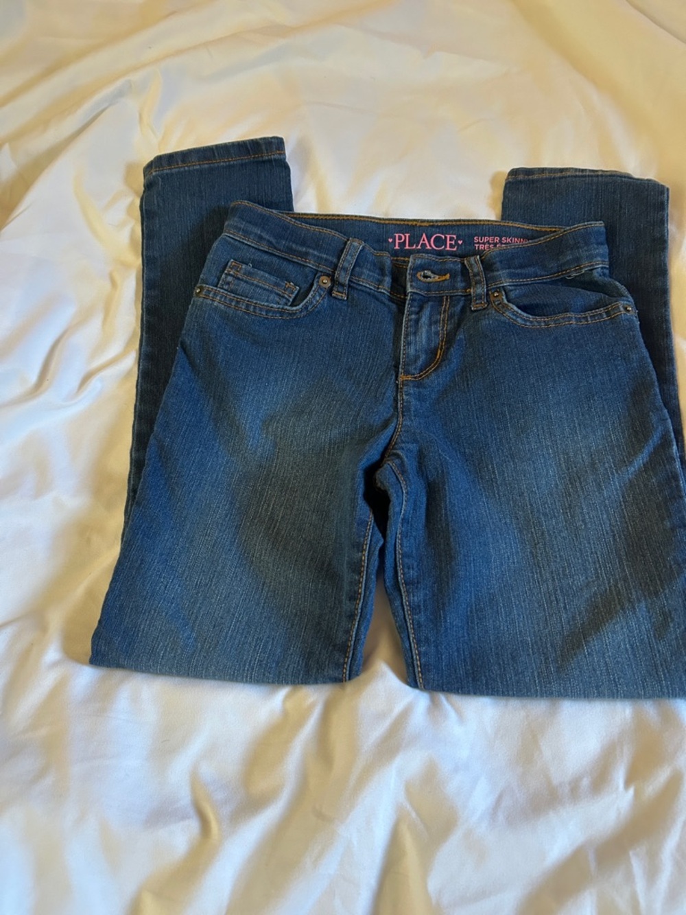 The Children's Place Indigo Super Skinny Jeans for girls